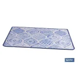 Comprar FELPUDO CON ESTAMPADO DIGITAL AZUL  Cofan | almacendeferreteriacor.es