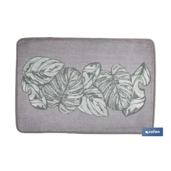 Comprar FELPUDO CON ESTAMPADO DIGITAL HOJAS Cofan | almacendeferreteriacor.es
