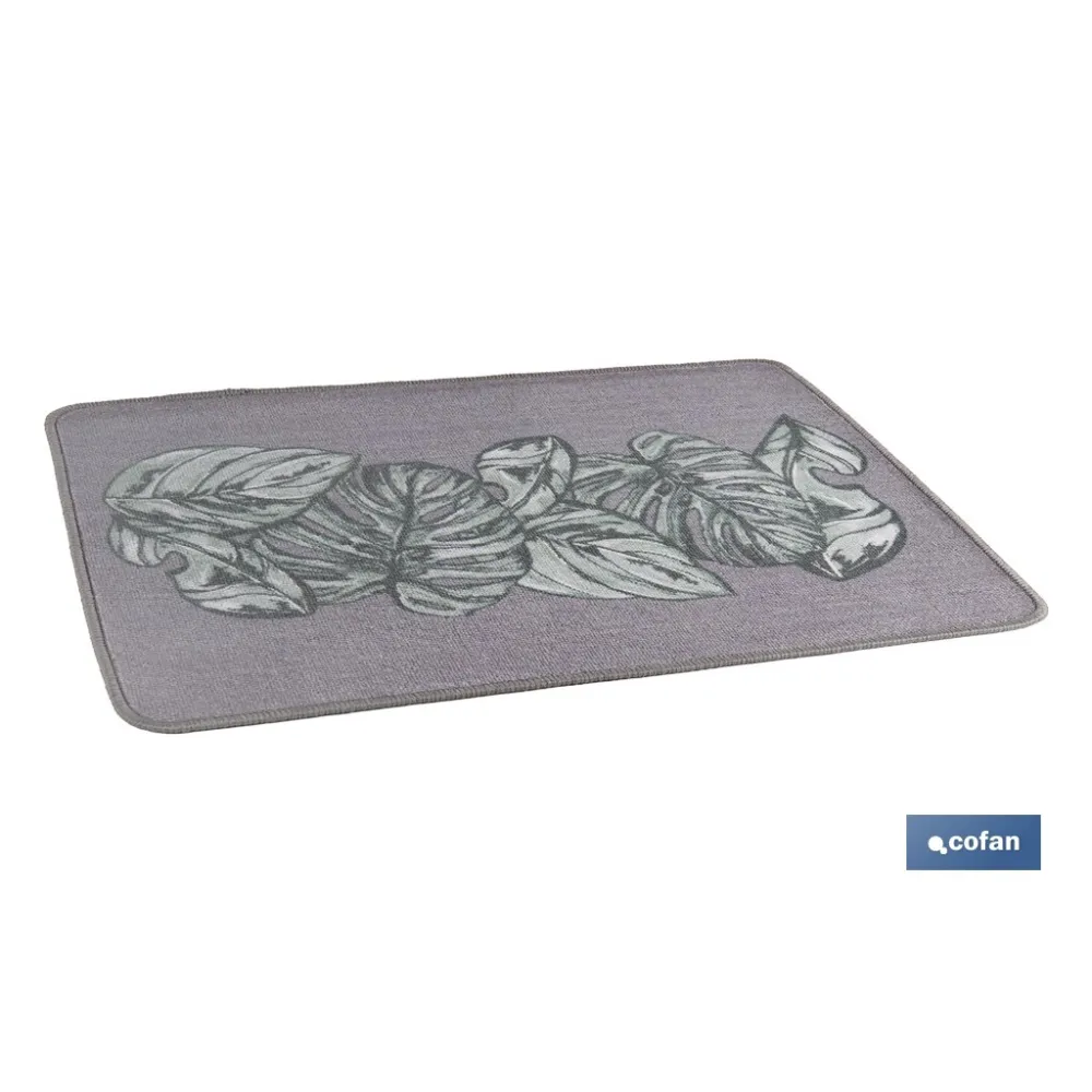 Comprar FELPUDO CON ESTAMPADO DIGITAL HOJAS Cofan | almacendeferreteriacor.es