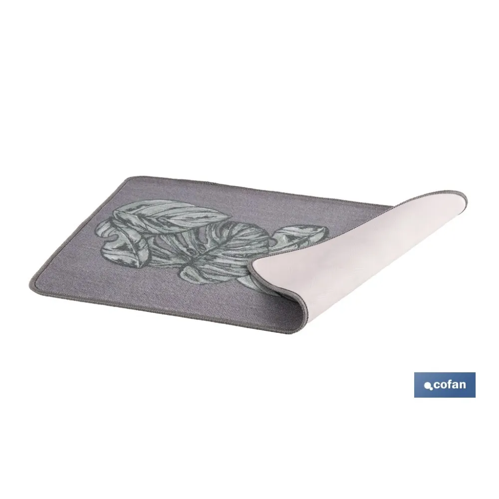 Comprar FELPUDO CON ESTAMPADO DIGITAL HOJAS Cofan | almacendeferreteriacor.es