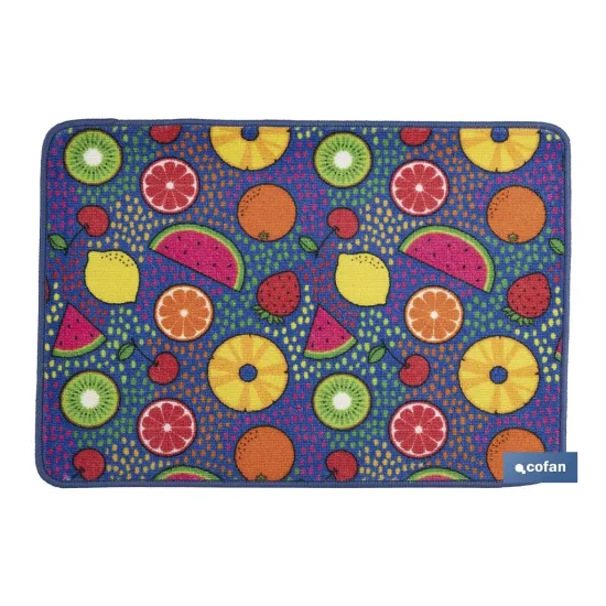 Comprar FELPUDO CON ESTAMPADO DIGITAL FRUTA Cofan | almacendeferreteriacor.es