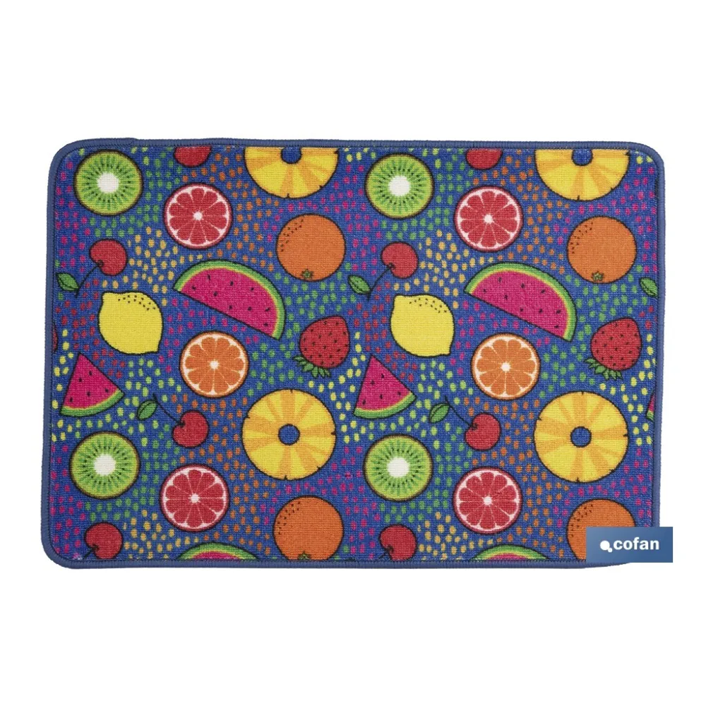 Comprar FELPUDO CON ESTAMPADO DIGITAL FRUTA Cofan | almacendeferreteriacor.es