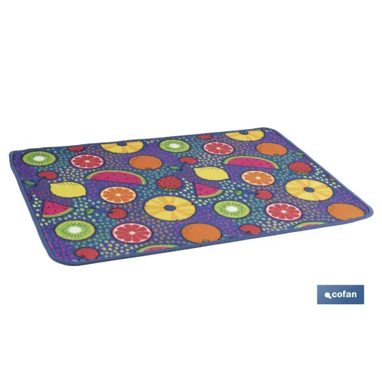 Comprar FELPUDO CON ESTAMPADO DIGITAL FRUTA Cofan | almacendeferreteriacor.es