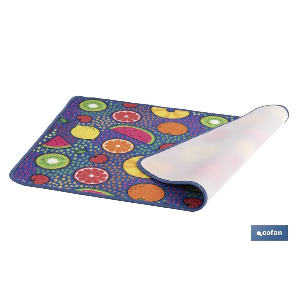 Comprar FELPUDO CON ESTAMPADO DIGITAL FRUTA Cofan | almacendeferreteriacor.es