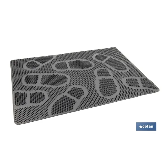 Comprar FELPUDO INTERIOR/EXTERIOR DE CAUCHO Cofan | almacendeferreteriacor.es