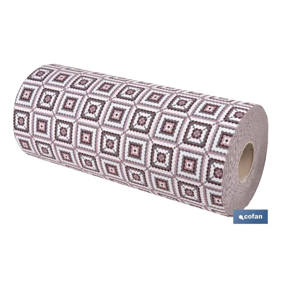 Comprar ROLLO DE ALFOMBRA EN CUADROS CROCHE Cofan | almacendeferreteriacor.es