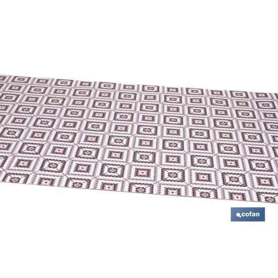 Comprar ROLLO DE ALFOMBRA EN CUADROS CROCHE Cofan | almacendeferreteriacor.es