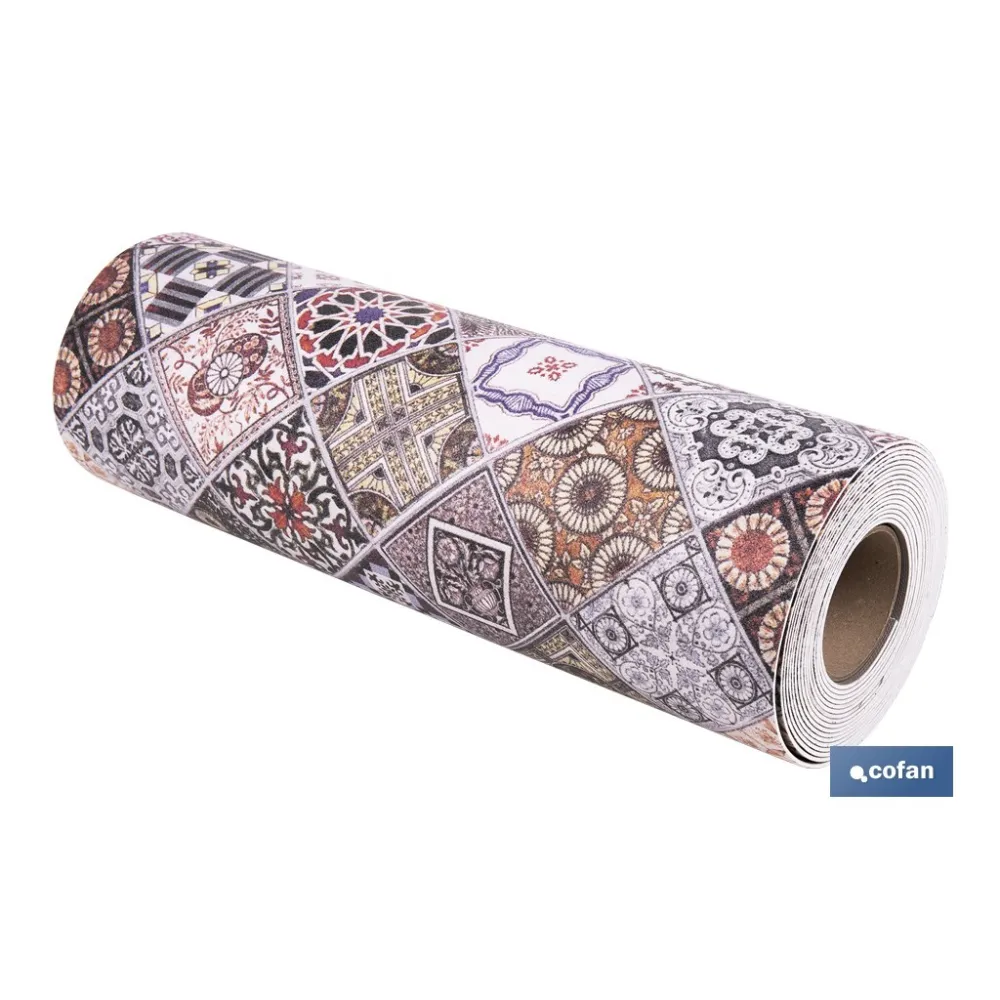 Comprar ROLLO DE ALFOMBRA VINÍLICA DISEÑO G Cofan | almacendeferreteriacor.es