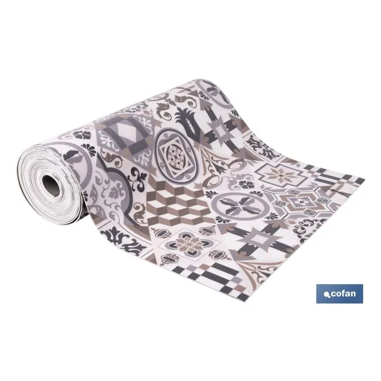 Comprar ROLLO DE ALFOMBRA VINILICA DISEÑO A Cofan | almacendeferreteriacor.es