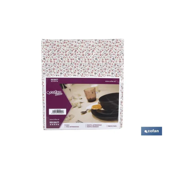 Comprar HULE ANTIMANCHAS FLOR 1,40 X 2.00 M Cofan | almacendeferreteriacor.es