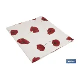 Comprar HULE ANTIMANCHAS  AMAPOLAS  1,40 x  Cofan | almacendeferreteriacor.es