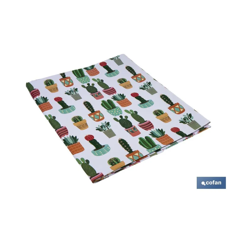 Comprar MANTEL ANTIMANCHAS CACTUS  1,40 X 3 Cofan | almacendeferreteriacor.es