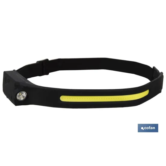 Comprar LINTERNA DUAL DE CABEZA CON SENSOR  Cofan | almacendeferreteriacor.es