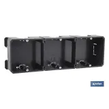 Comprar CAJA EMPOTRAR MECANISMOS 217X67X42  Cofan | almacendeferreteriacor.es