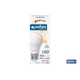 Comprar BOMBILLA LED CLASSIC E27 8 W 806 LM Cofan | almacendeferreteriacor.es