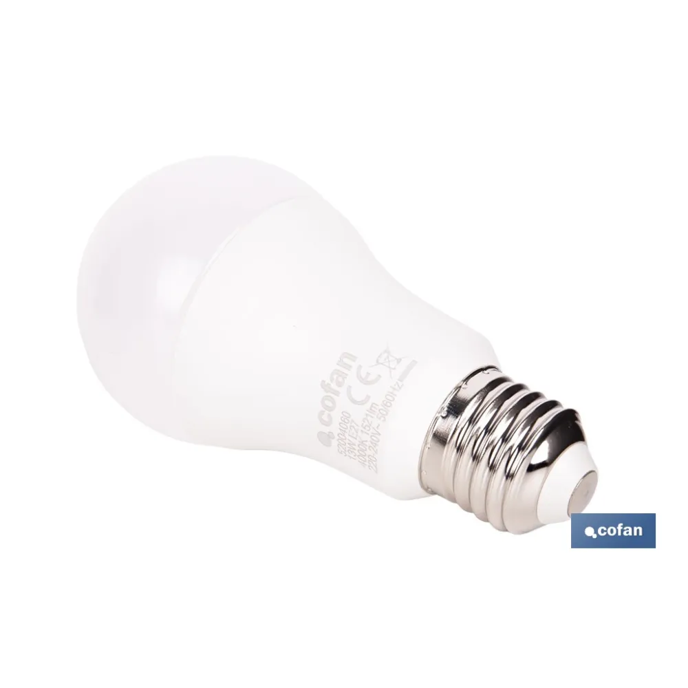 Comprar BOMBILLA LED CLASSIC E27 13 W 1521  Cofan | almacendeferreteriacor.es
