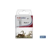 Comprar BL 6 UDS GANCHO CUELGACUADROS Nº 2  Cofan | almacendeferreteriacor.es
