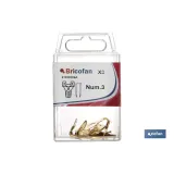 Comprar BL 1 UDS GANCHO CUELGACUADROS Nº 4  Cofan | almacendeferreteriacor.es