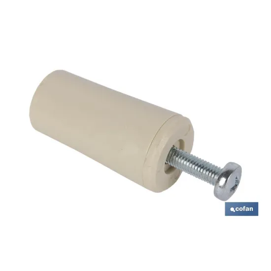 Comprar 2 UDS. TOPE PARA PERSIANA BLANCO 40 Cofan | almacendeferreteriacor.es