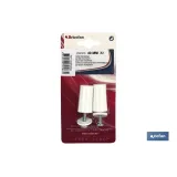 Comprar TOPE PERSIANA 40MM MARRON 2 UDS (PA Cofan | almacendeferreteriacor.es