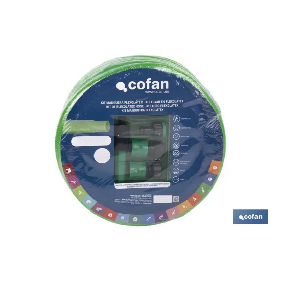 Comprar KIT MANGUERA FLEXOLÁTEX TRANSL. 19  Cofan | almacendeferreteriacor.es