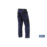 PANTALON TRAB. FLEX. JANO SLIM FIT MARINO/NEGRO T-56