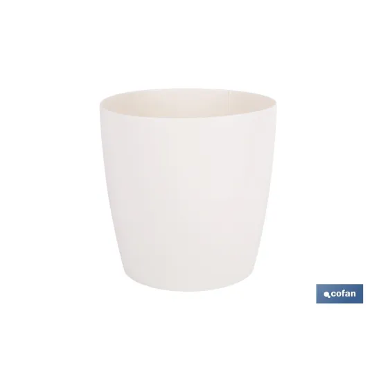 Comprar MACETA CAMELIA COLOR CREMA 18X17.8c Cofan | almacendeferreteriacor.es
