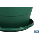 Comprar MACETA VERDE MODELO GARDENIA 30X25+ Cofan | almacendeferreteriacor.es
