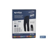 PANTALON TRAB. FLEX. JANO REGULAR FIT MAR/NEGRO T-58