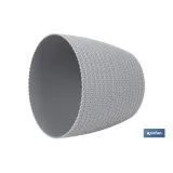 Comprar MACETA O MACETERO TRENZADA COLOR GR Cofan | almacendeferreteriacor.es