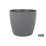 Comprar MACETA O MACETERO TRENZADA COLOR GR Cofan | almacendeferreteriacor.es