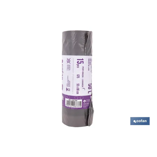 Comprar BOLSAS DE BASURA PERFUMADAS A LAVAN Cofan | almacendeferreteriacor.es