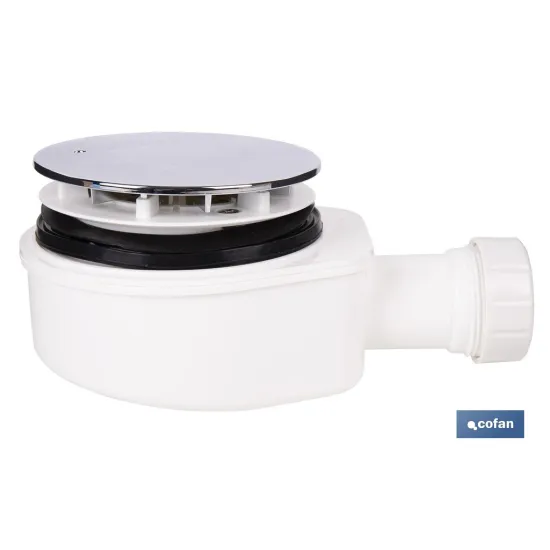 Comprar VÁLVULA SIFÓNICA DUCHA EXTRAPLANA C Cofan | almacendeferreteriacor.es