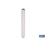 TUBO ALARGADOR DE DUCHA CROMADO M18 Ø24 200 MM