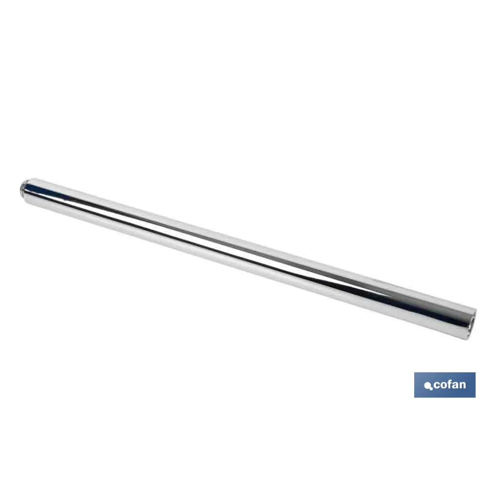 TUBO ALARGADOR DE DUCHA CROMADO M18 Ø24 400 MM