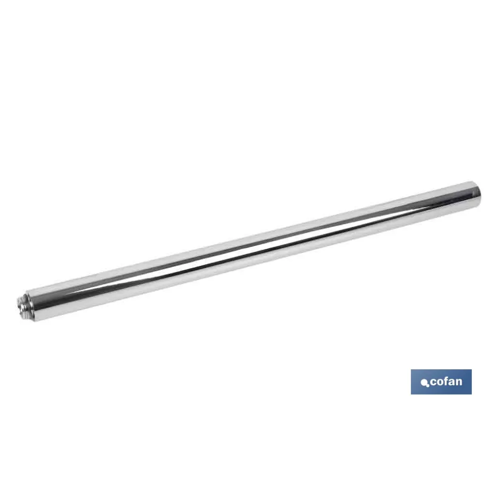 TUBO ALARGADOR DE DUCHA CROMADO M18 Ø24 400 MM