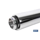 TUBO ALARGADOR DE DUCHA CROMADO M18 Ø24 400 MM
