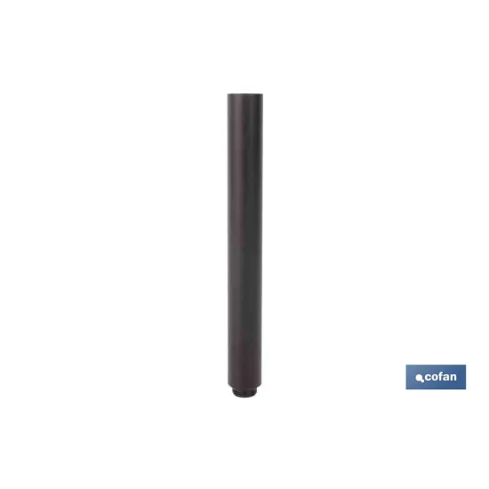 TUBO ALARGADOR DE DUCHA NEGRO M18 Ø24 200 MM