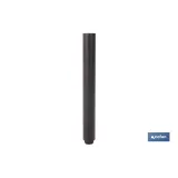TUBO ALARGADOR DE DUCHA NEGRO M18 Ø24 200 MM