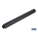 TUBO ALARGADOR DE DUCHA NEGRO M18 Ø24 200 MM
