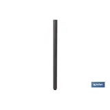 TUBO ALARGADOR DE DUCHA NEGRO M18 Ø24 400 MM