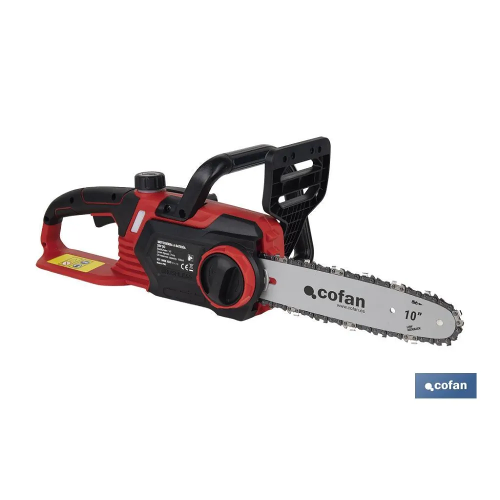 MOTOSIERRA A BATERÍA REACONDICIONADO LI-ION 20 V 3000 RPM MINI ESPADA 10