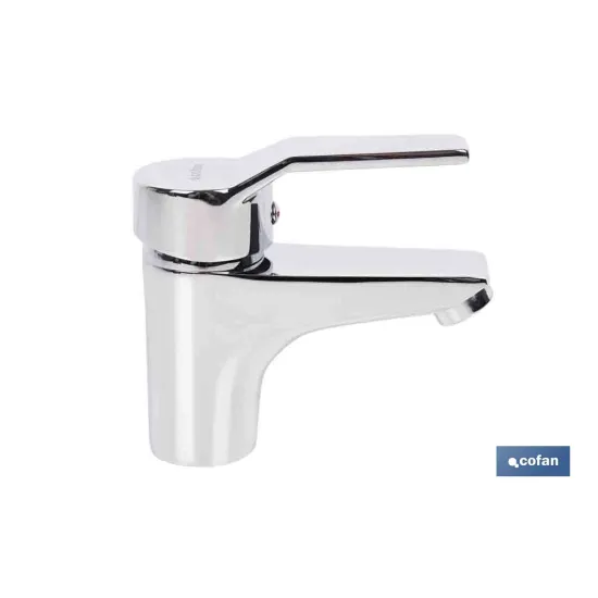 GRIFO MONOMANDO PARA LAVABO COLOR INOX.40 MM