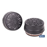 SET DE 2 FILTROS TIPO A1P3 (ADAPTABLES A MÁSCARA FACIAL)