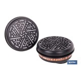SET DE 2 FILTROS TIPO A1 (ADAPTABLES A MÁSCARA FACIAL)