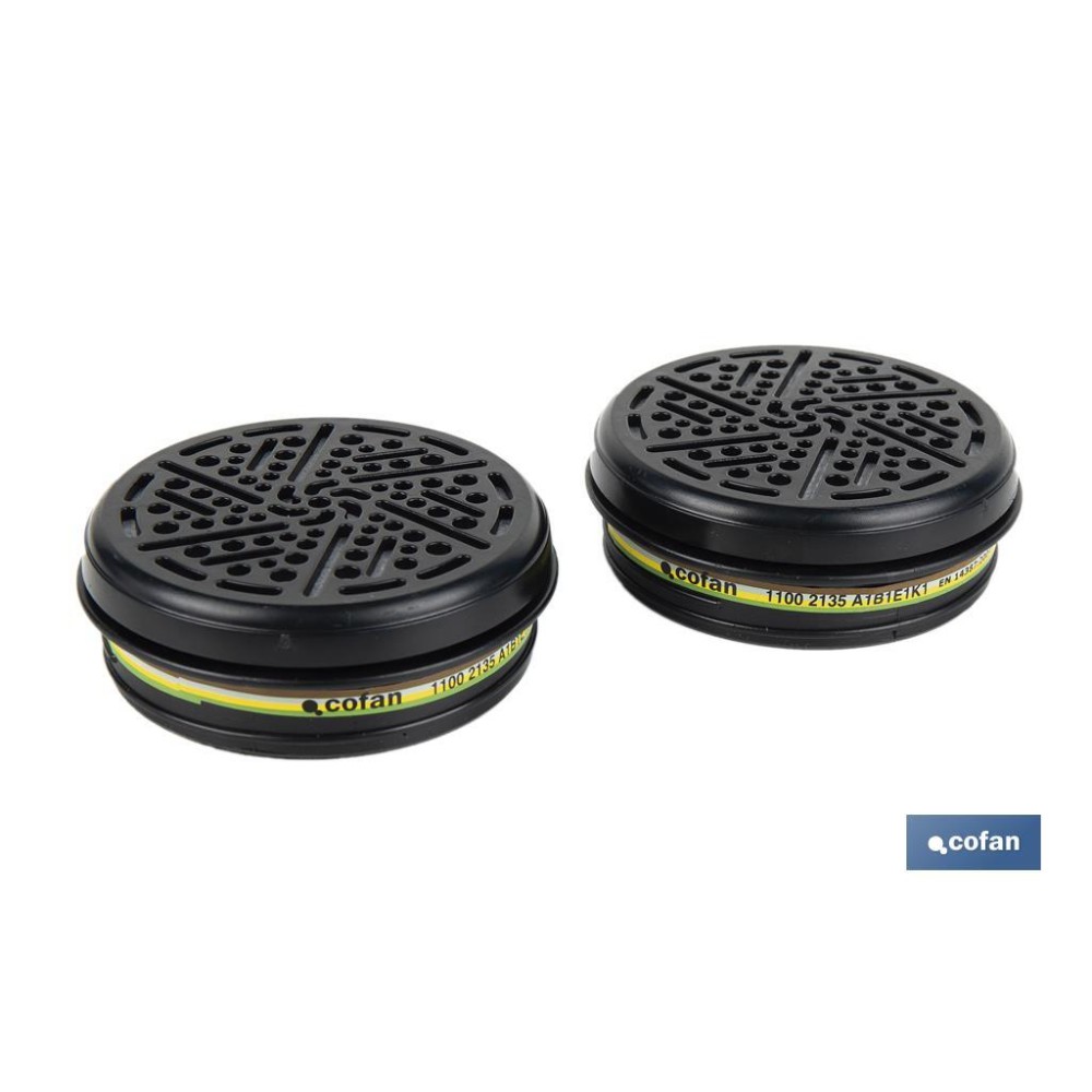 SET 2 FILTROS TIPO A1B1E1K1
