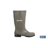 BOTA ALTA DE AGUA PVC VERDE TALLA 41