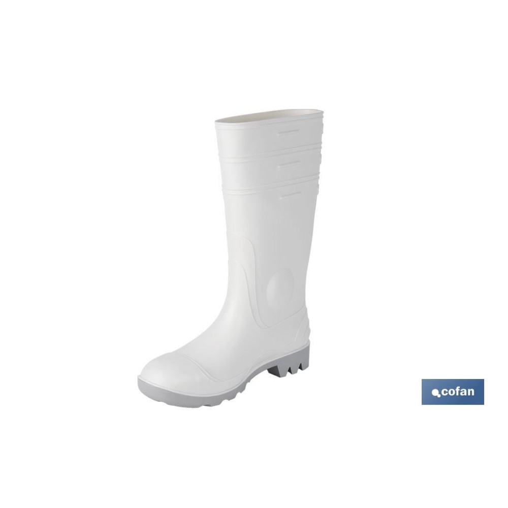 BOTA AGUA ALTA SEGUR. S-4 BLANCA T-41