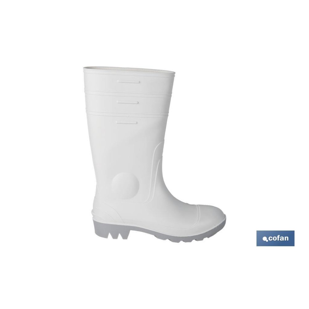 BOTA AGUA ALTA SEGUR. S-4 BLANCA T-42