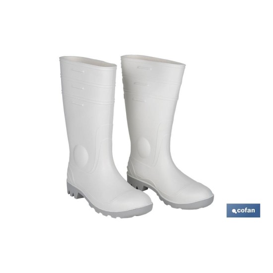 BOTA AGUA ALTA SEGUR. S-4 BLANCA T-46